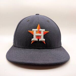 Houston Astros New Era 59FIFTY Fitted Hat 7 5/8 - MLB On-Field Navy Cap
